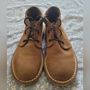 Jim Green Roughout Suede Vellie Chukka Boots, Chestnut, 10 D